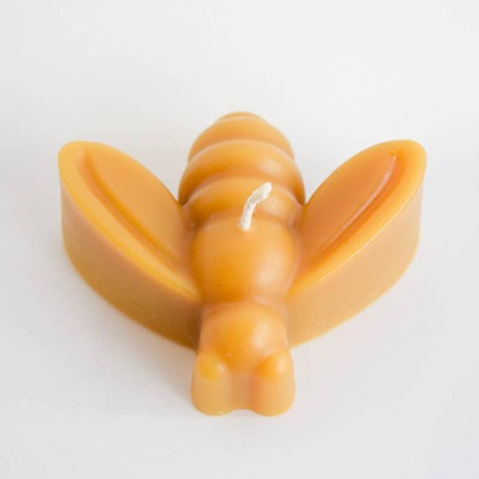 Beeswax Honeybee Candle