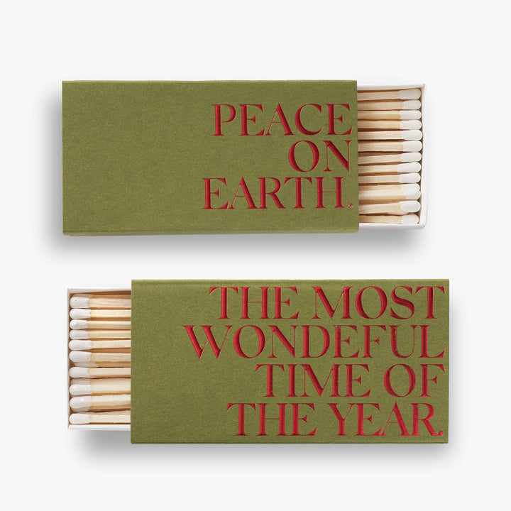 Peace and Love Large Matchbox