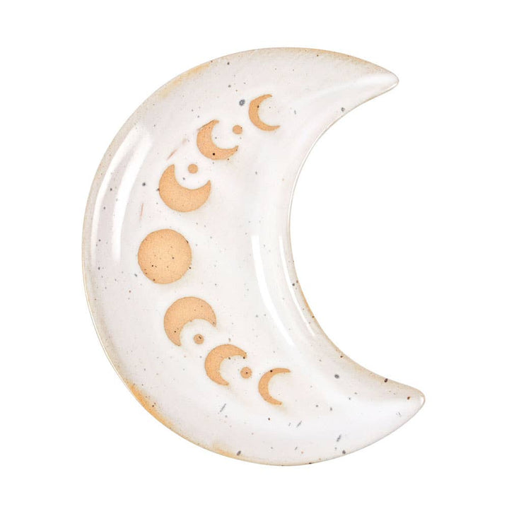 Moon Phase Ceramic Trinket Tray