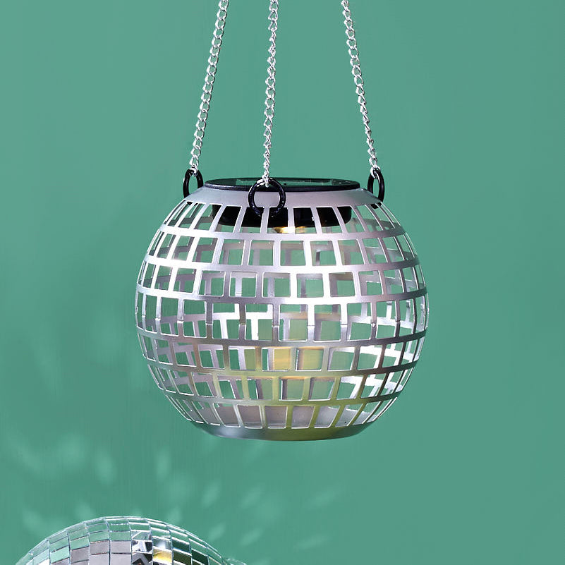 6" Disco Ball Solar Lantern