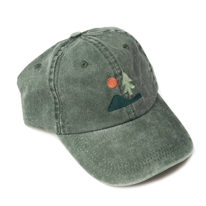 Lone Pine Dad Hat - Forest