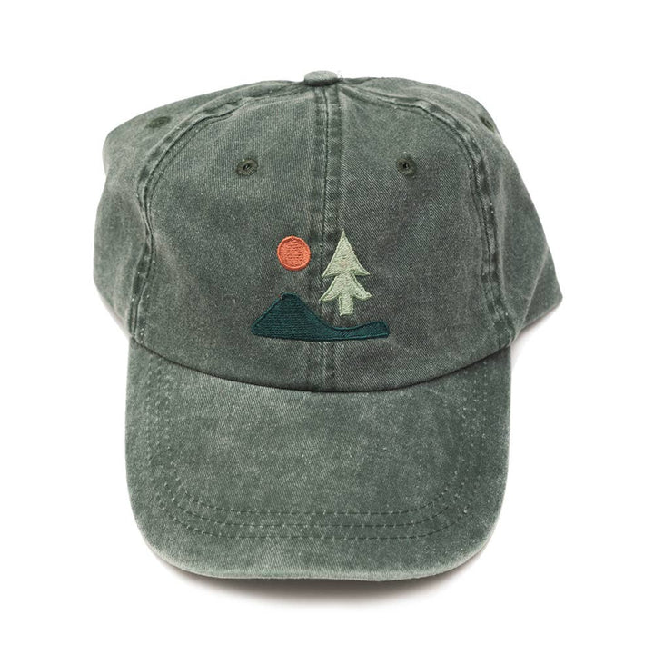 Lone Pine Dad Hat - Forest